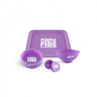 KIT SILICONE - PURPLE EDITION - GLOW IN THE DARK